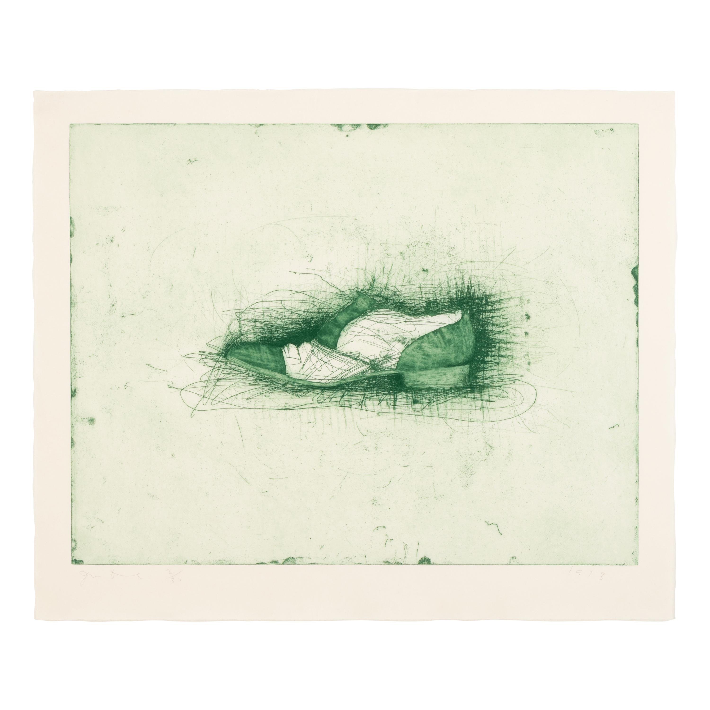 Jim Dine (American, b. 1935) — Shoe (second state), 1973
