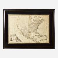 [Maps & Atlases] Tour, (Louis) Brion de la L'Amerique Septentrionale, ou se remarquent les Etats Unis.