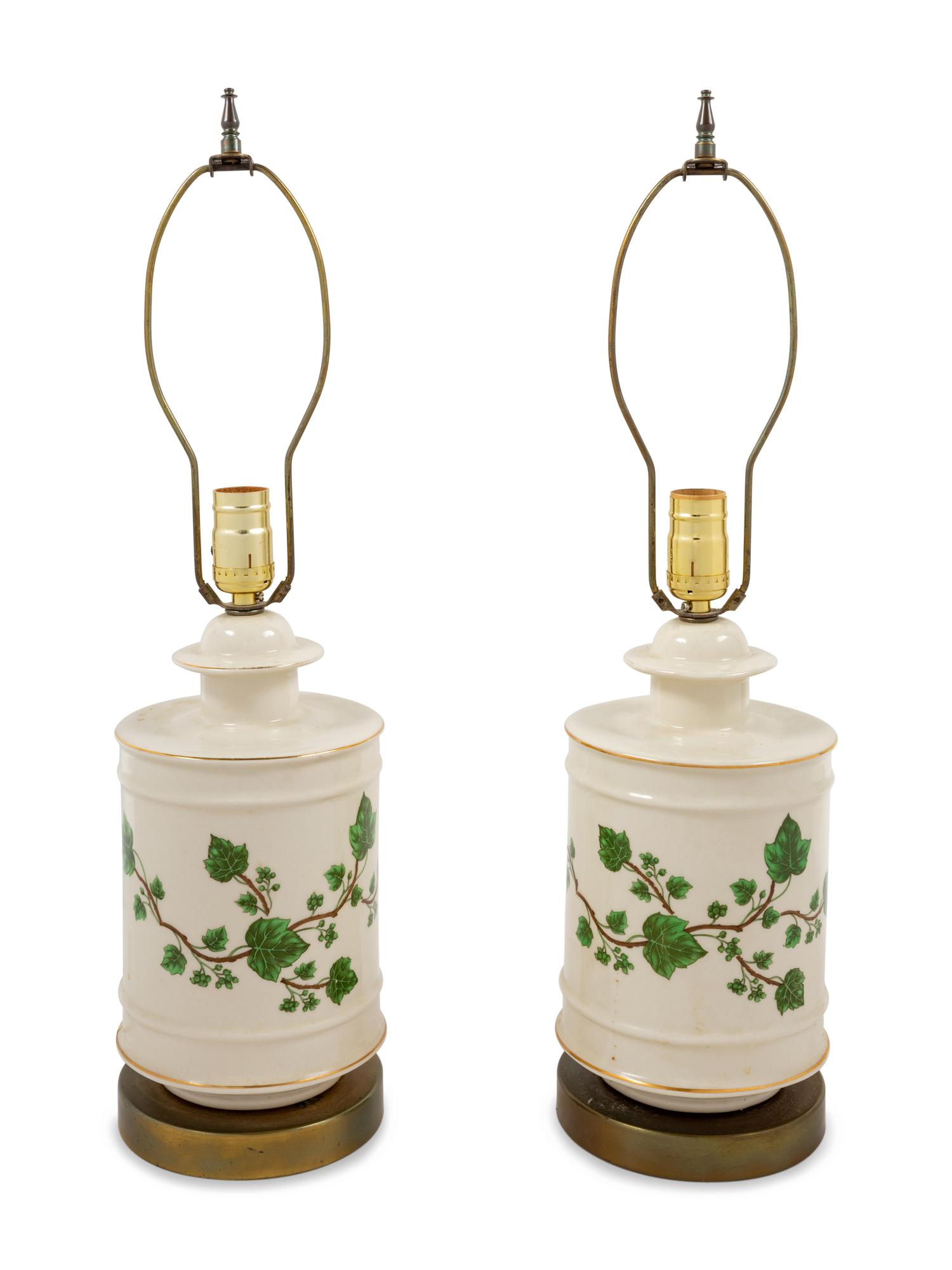 Two Ceramic Lamps