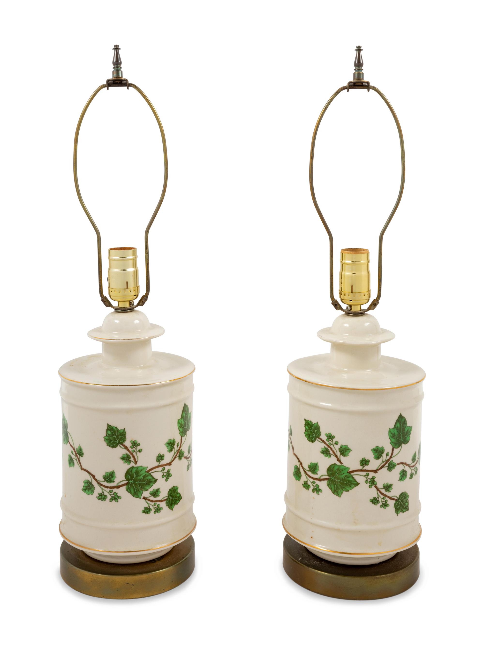 Two Ceramic Lamps