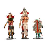 Hopi Ogre and Longhair Katsinas