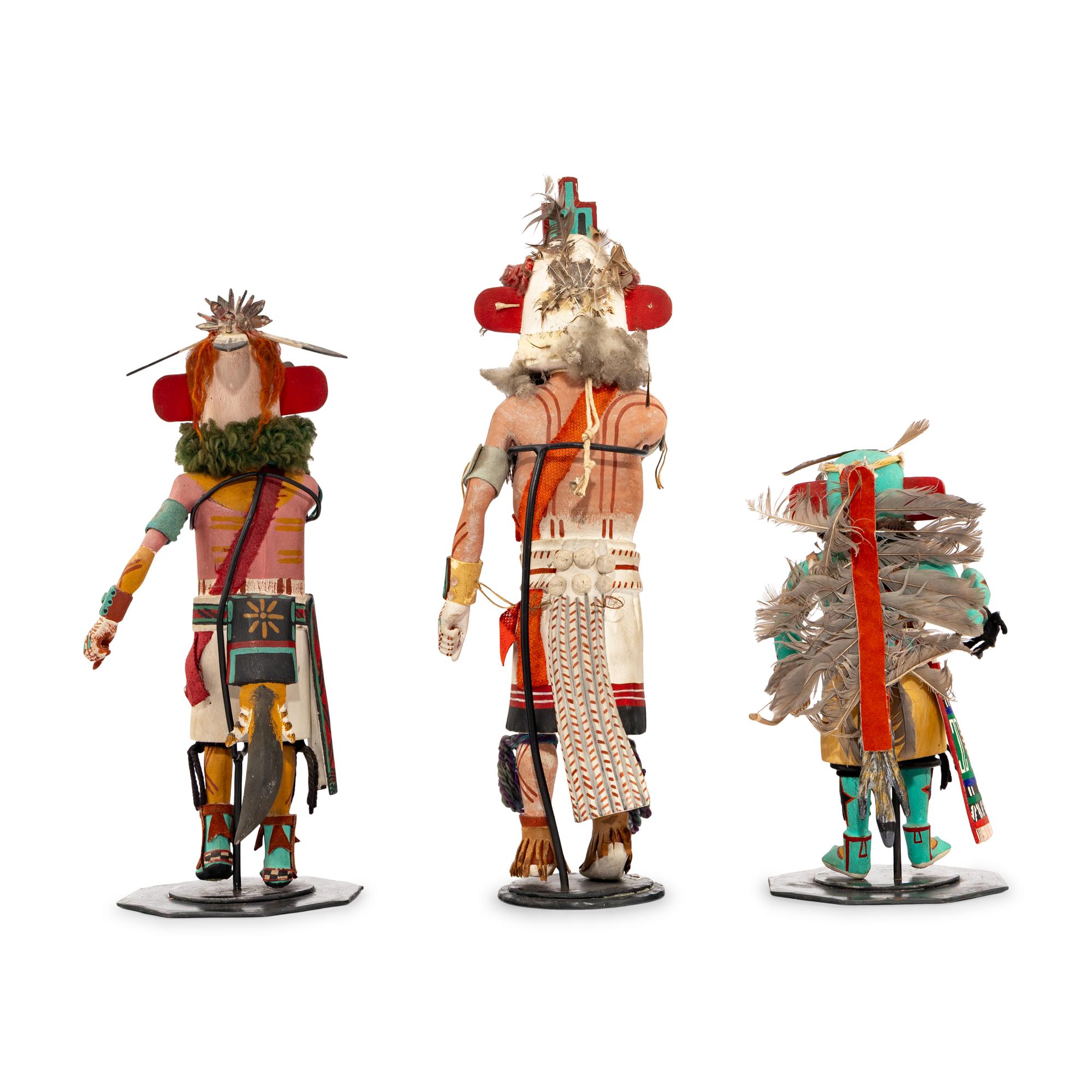 Hopi Ogre and Longhair Katsinas