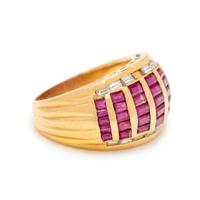 RUBY AND DIAMOND RING