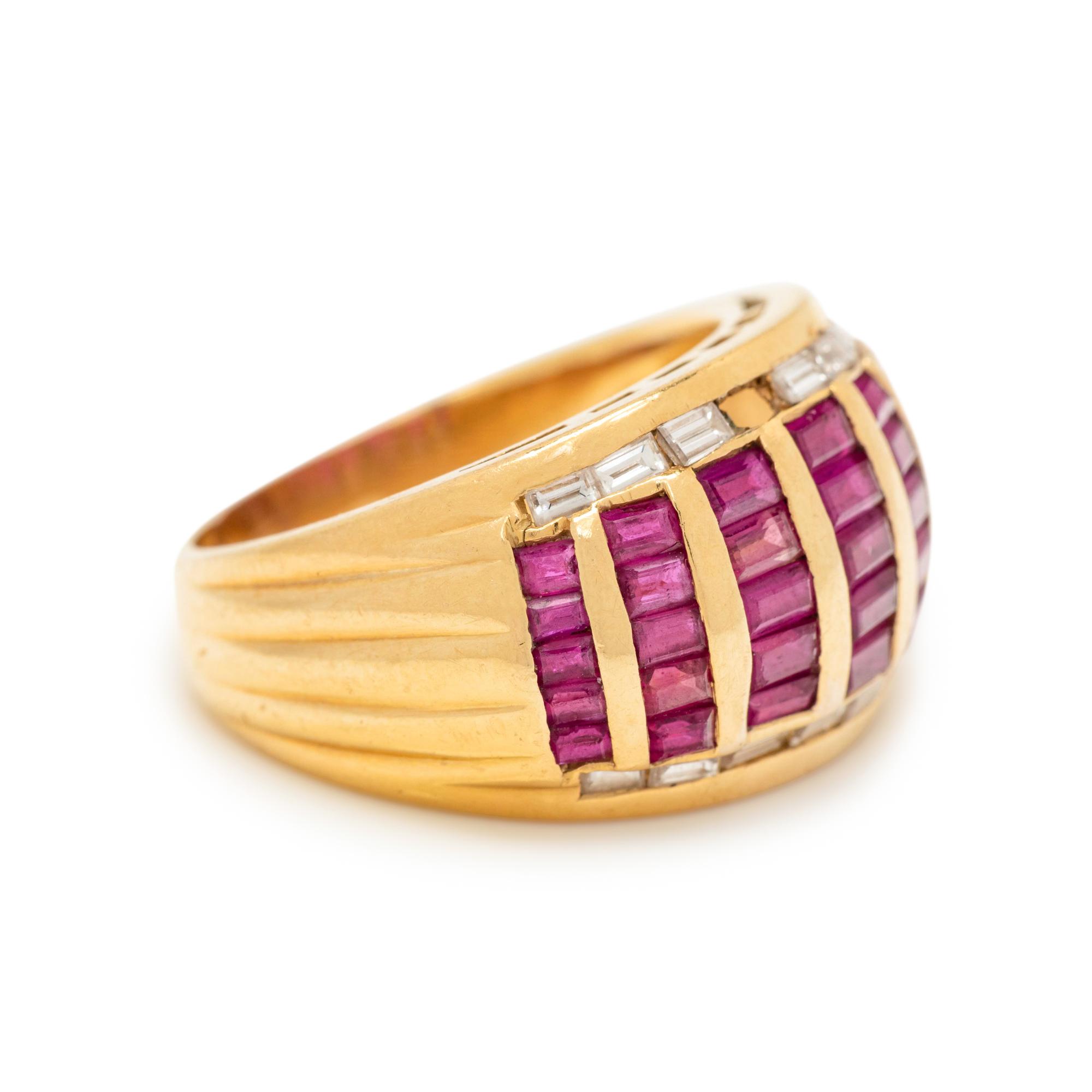 RUBY AND DIAMOND RING