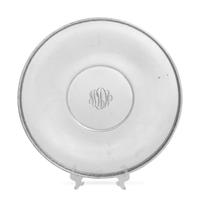 A Monogrammed Silver Tray