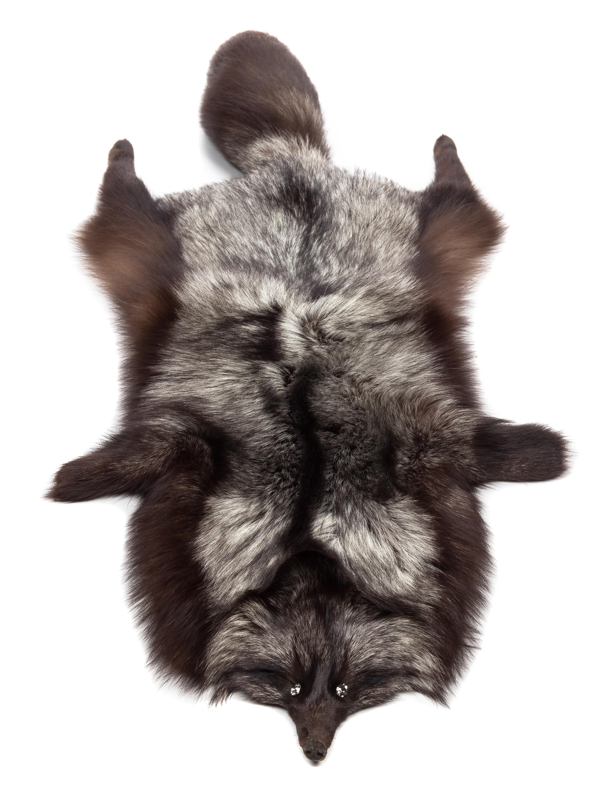 A Sonia Rykiel Fox Stole, 57.5" x 11.5".