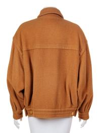 An Hermès Camel Hair Jacket, Size small.
