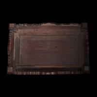 A Finely-Carved and Inlaid Hardwood Small Low Table, First Half of 20th Century — 民國 硬木嵌螺鈿方座