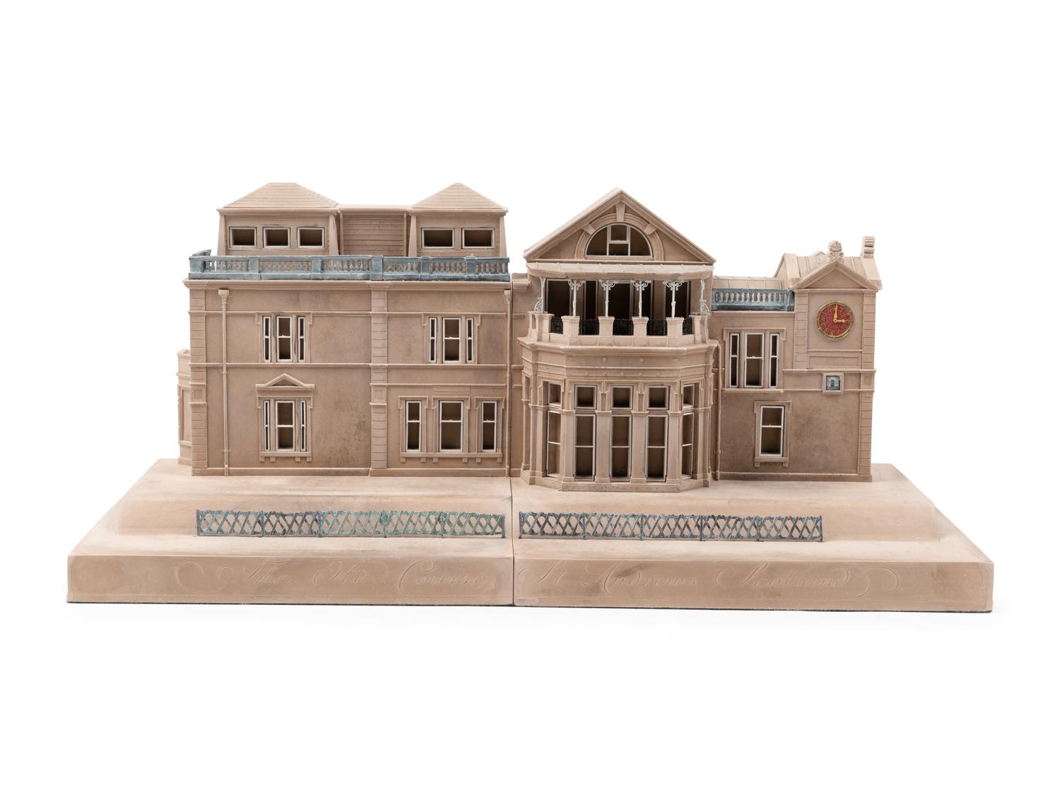 Two Resin Architectural Book Ends