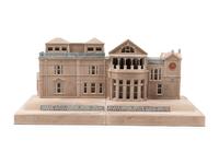 Two Resin Architectural Book Ends