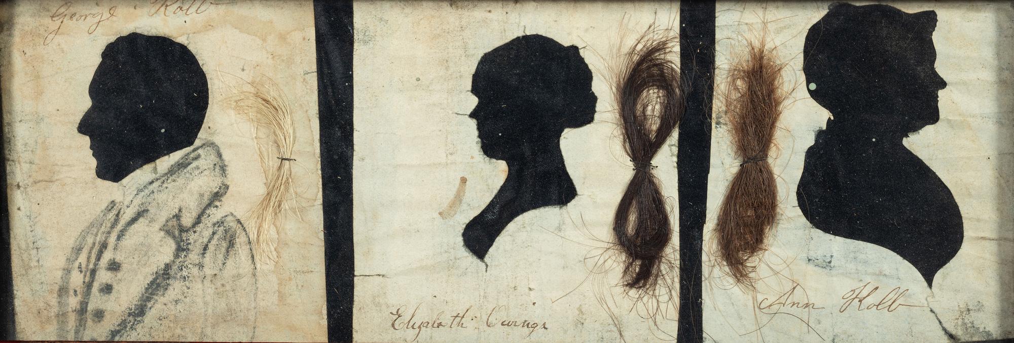 Four Silhouette Portraits