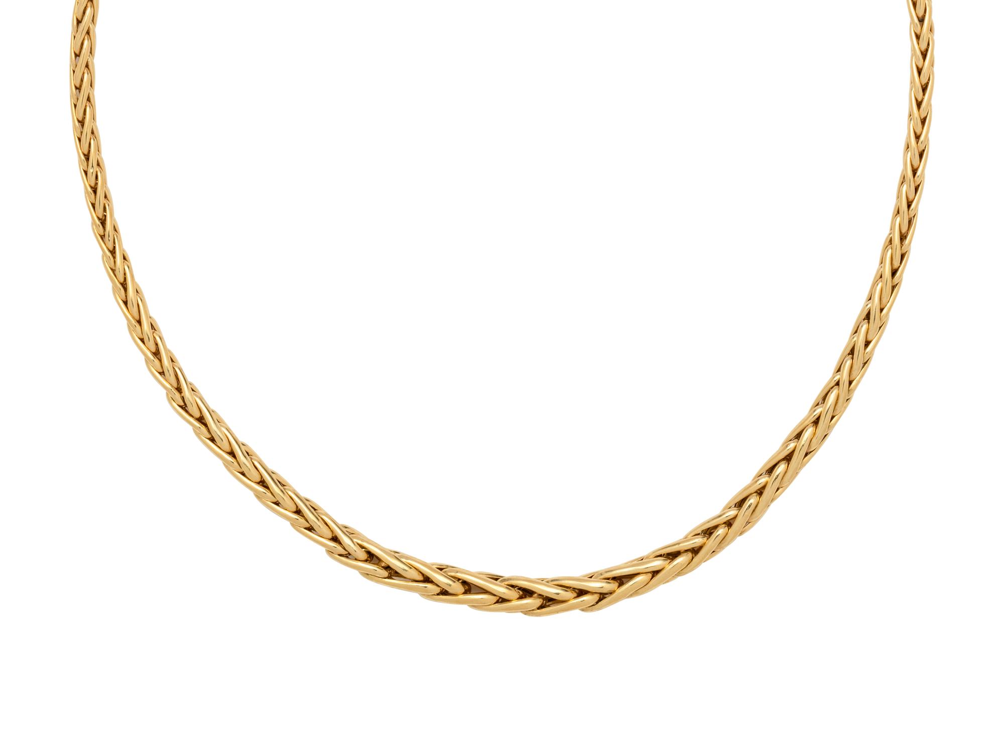 FRED, YELLOW GOLD NECKLACE