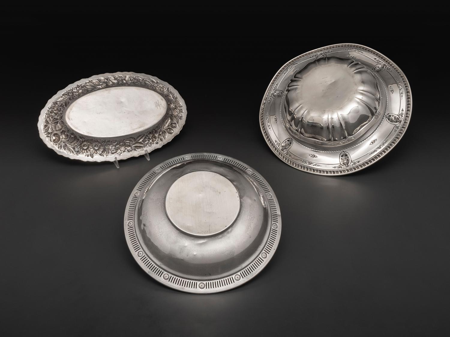 Three American Silver Bowls