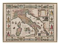 HONDIUS, Jodocus Jr. ( Dutch, 1595-1629) Italia Nuovamente Piu Perfetta . Amsterdam, 1617.