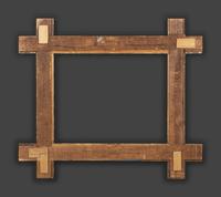 Four Tramp Art Frames