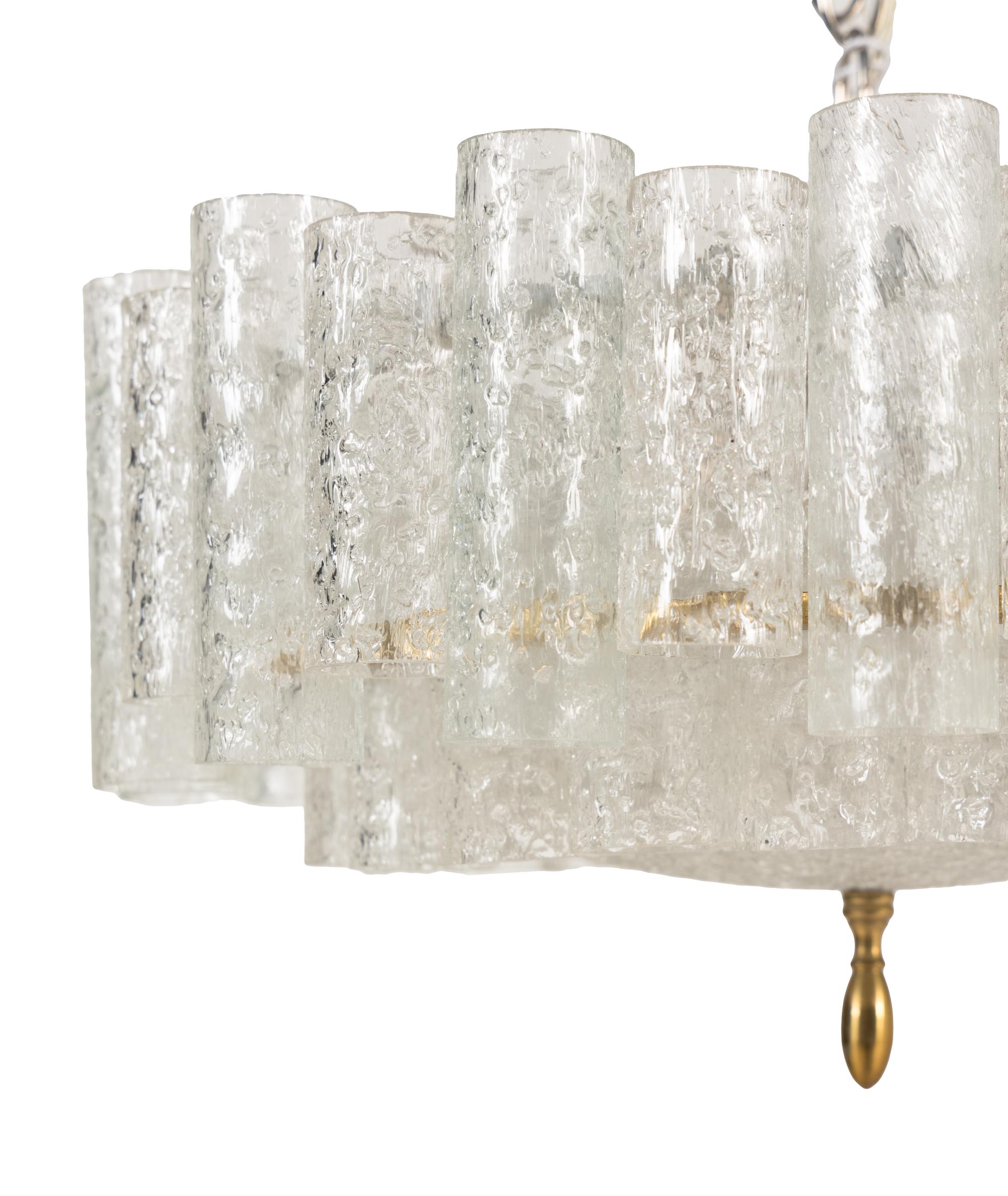 A Contemporary Murano Glass Chandelier