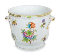 A Herend Queen Victoria Porcelain Wine Cooler