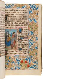 MASTER OF JEANNE HERVEZ (active Paris, c. 1480-1500) Book of Hours (use of Paris), in Latin and French, illuminated manuscript on parchment [Paris, c. 1490-1500]