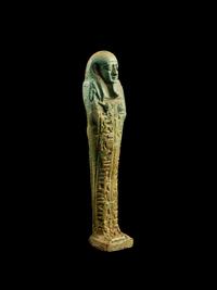 An Egyptian Faience Ushabti