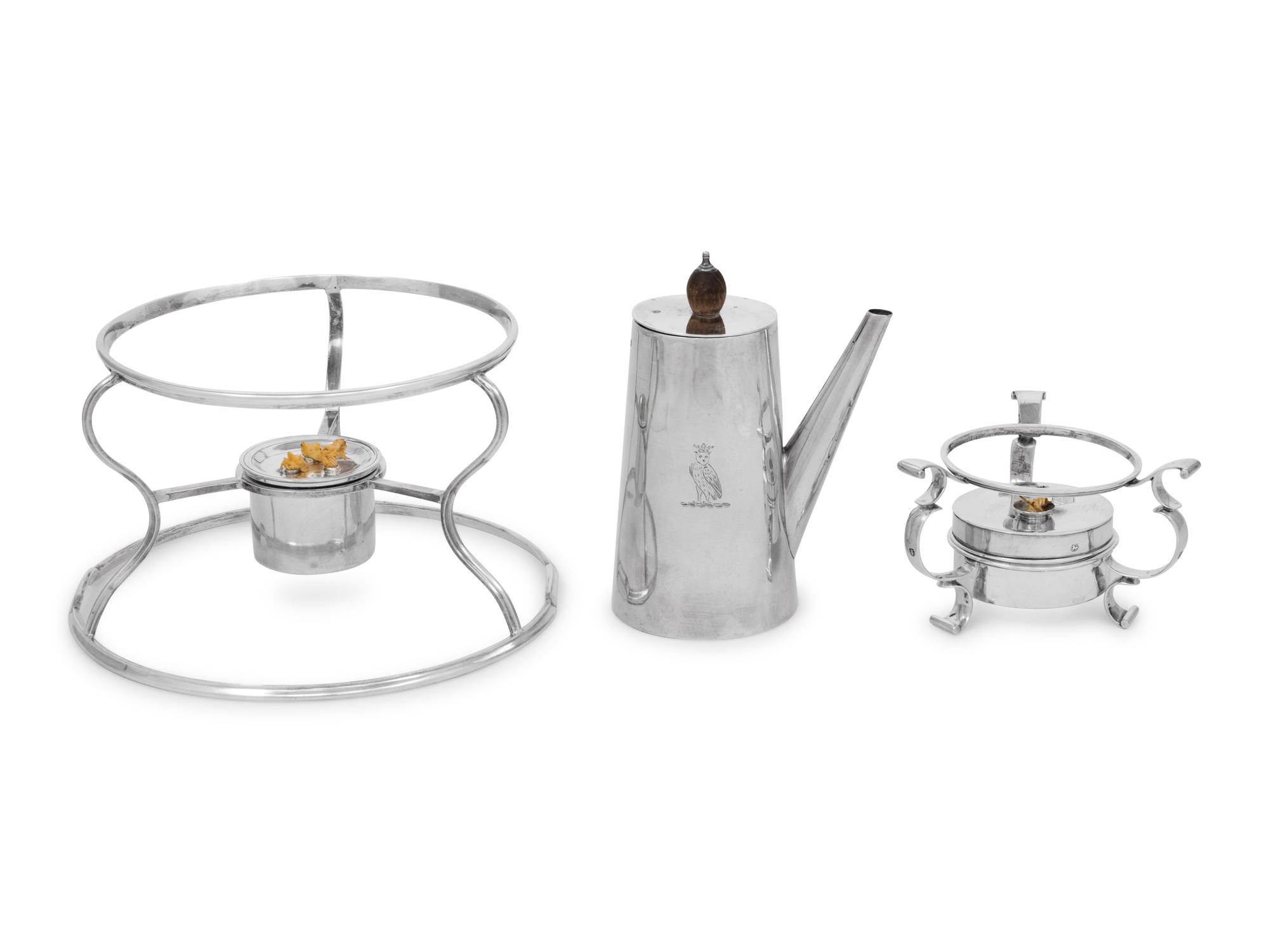 Three English Silver Table Articles