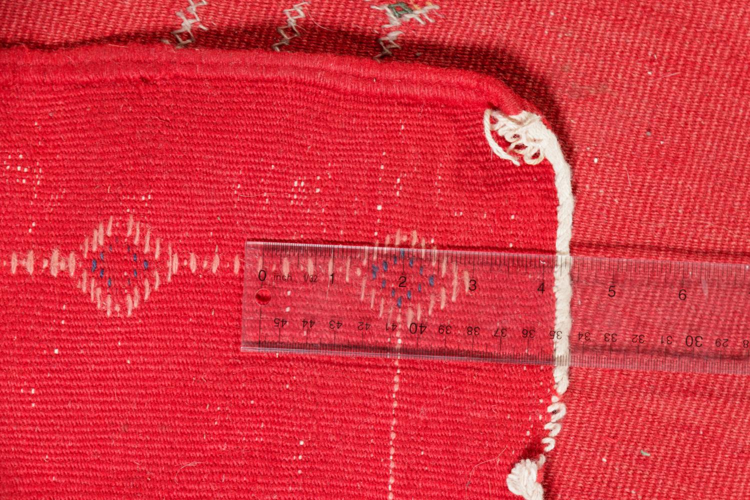 A Moroccan Kilim Wool Rug