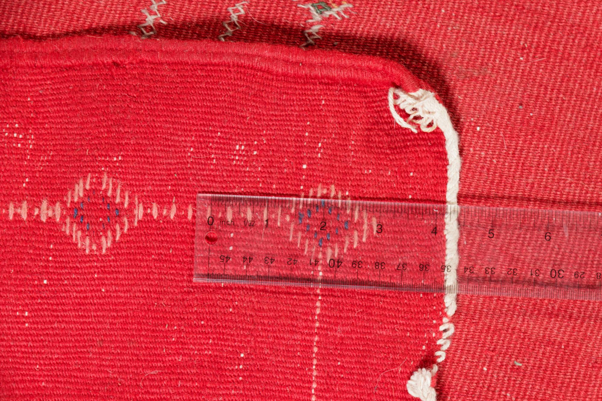 A Moroccan Kilim Wool Rug