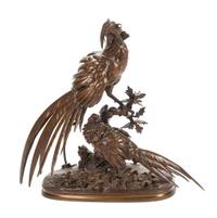 After Ferdinand Pautrot, (Late 19th/Early 20th Century), Two Pheasants