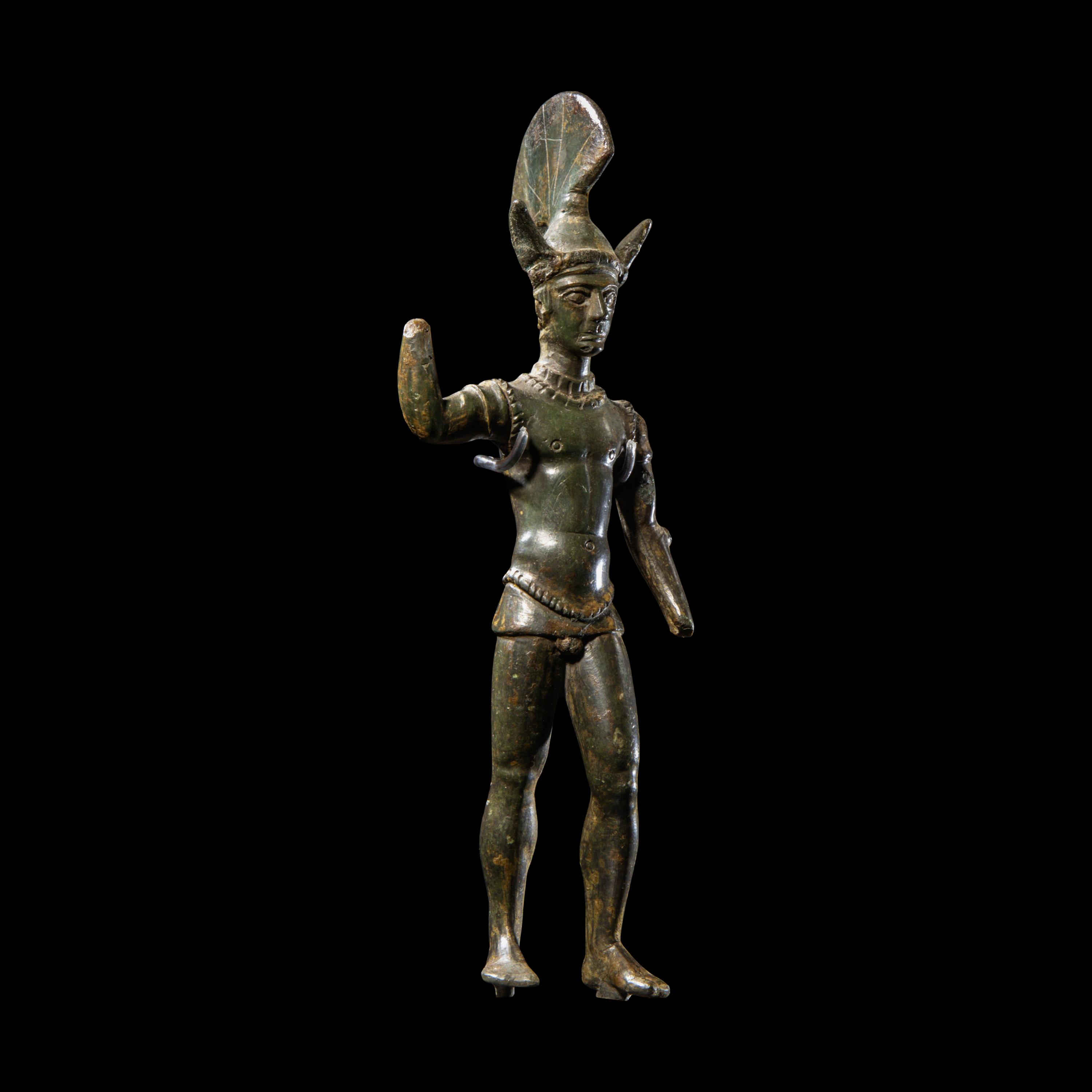 An Etruscan Bronze Warrior