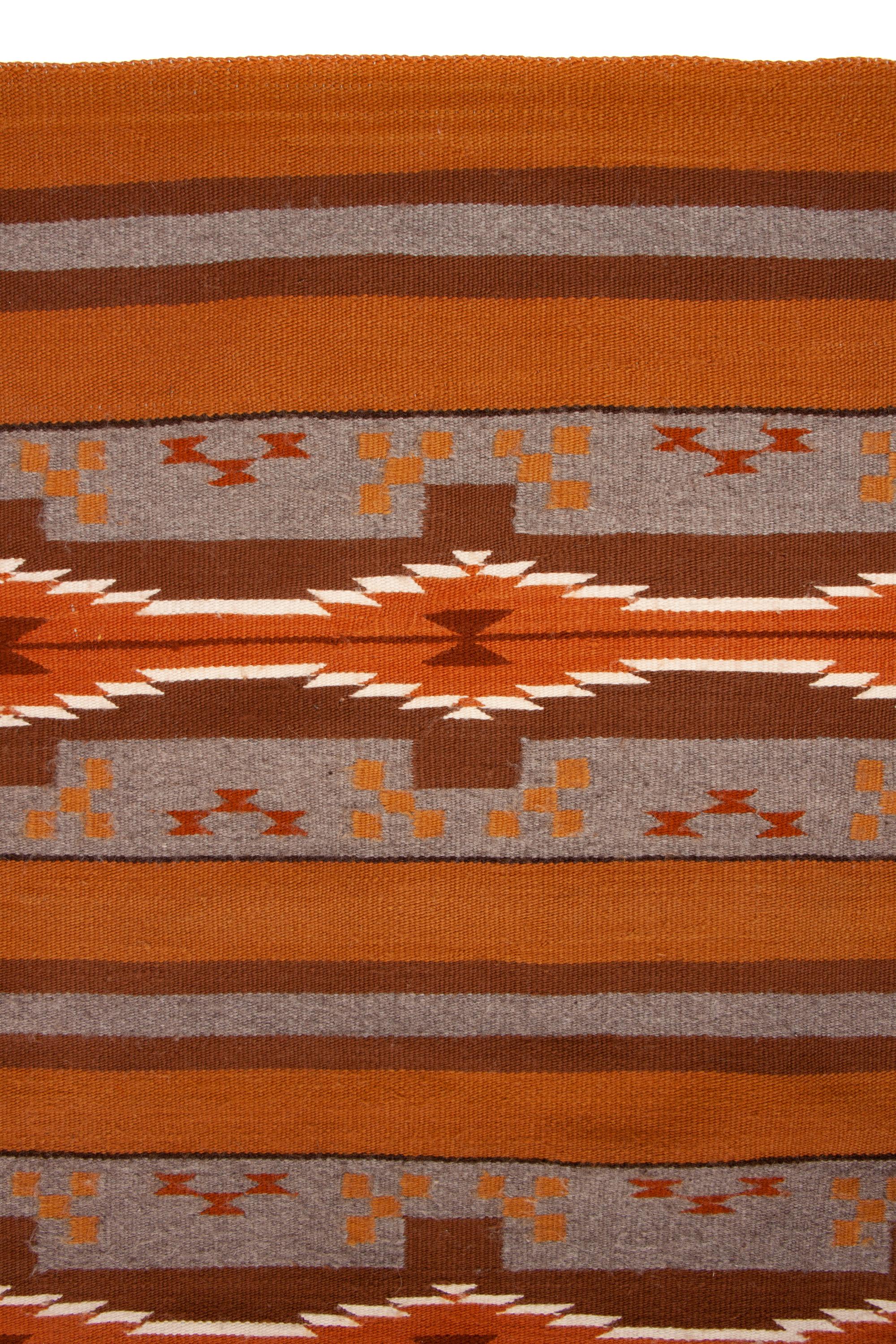 Navajo Wide Ruins Pattern Weaving / Rug