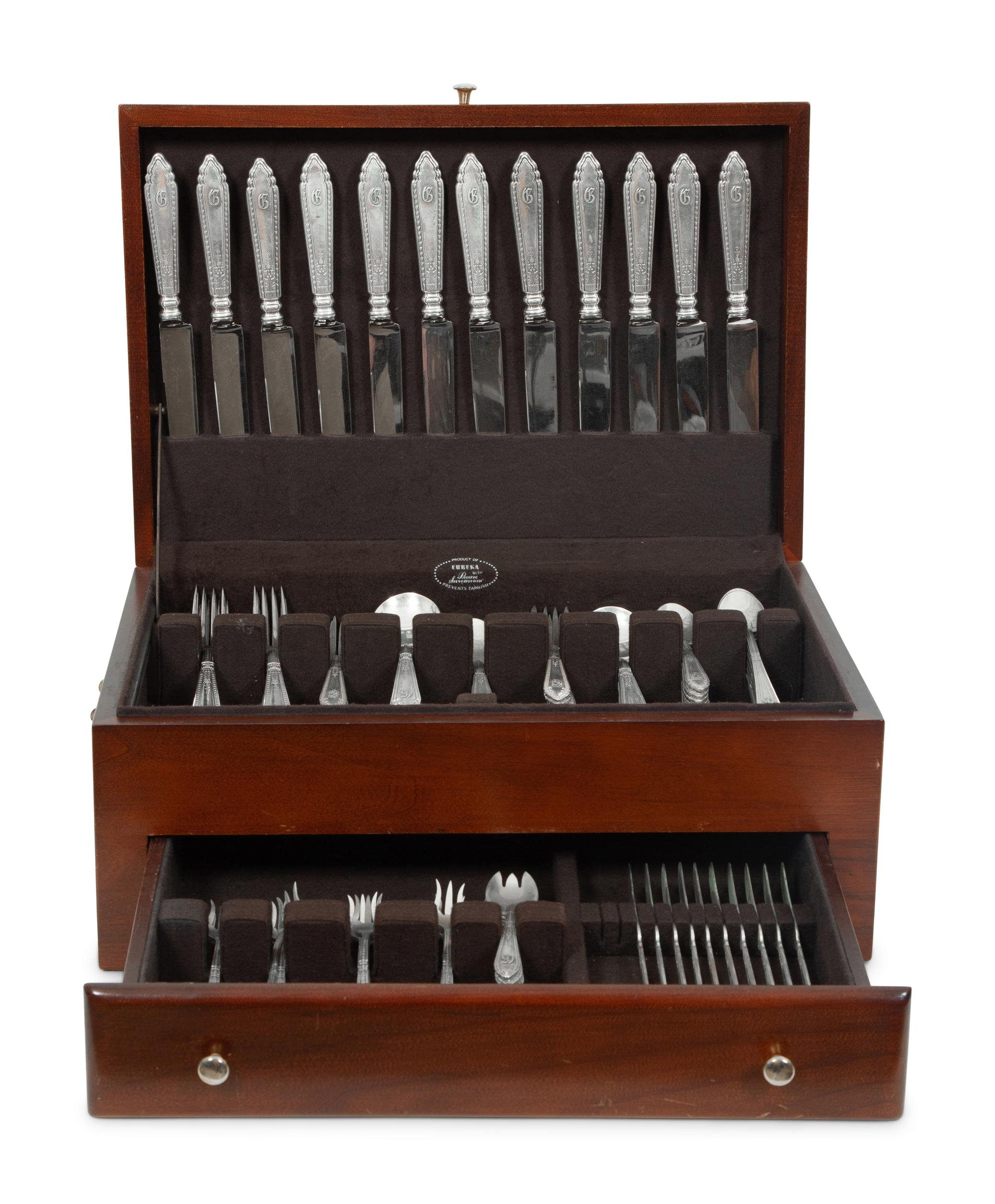 An American Silver Flatware Service