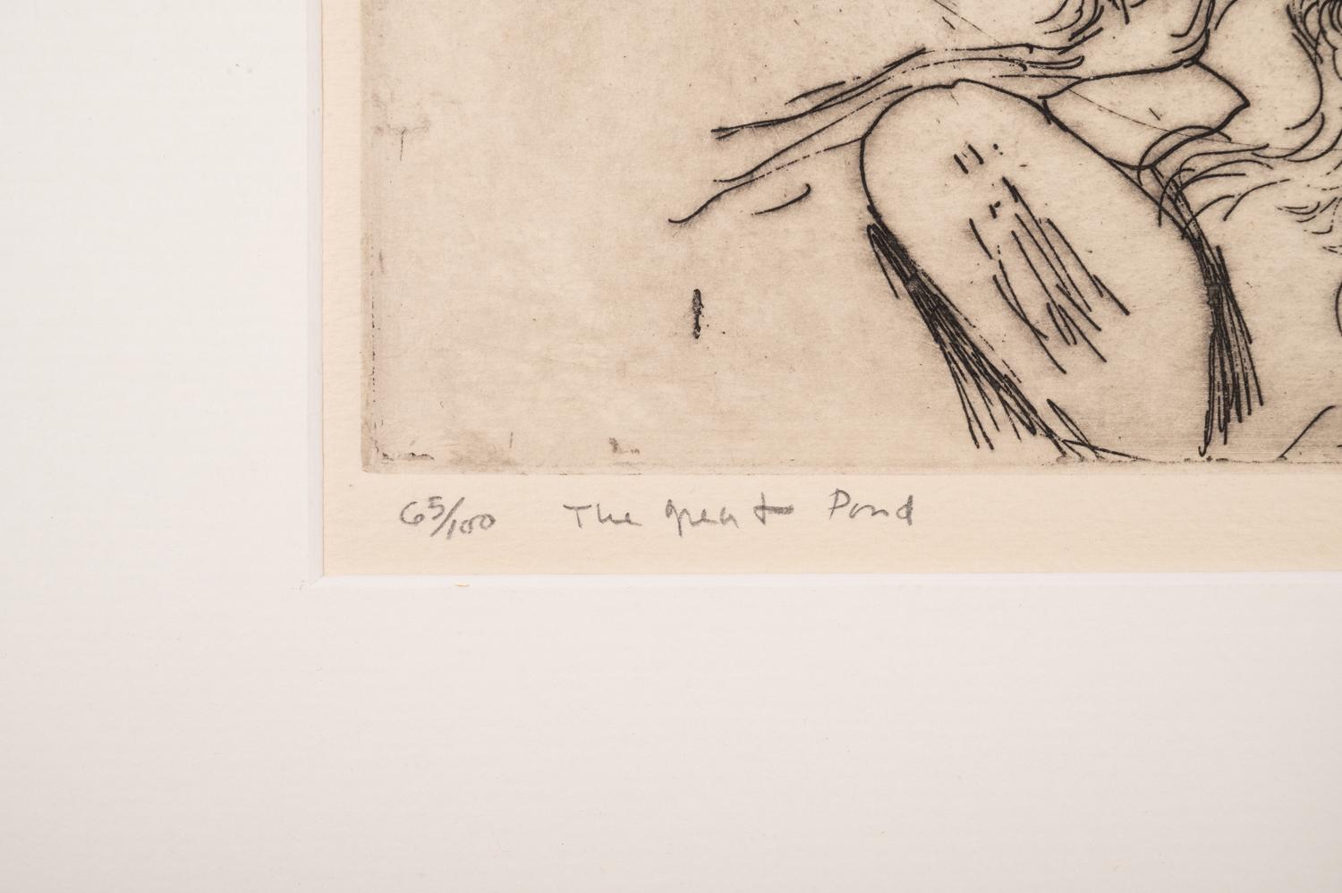 A Group of Four Works on Paper by 20th Century American Artists