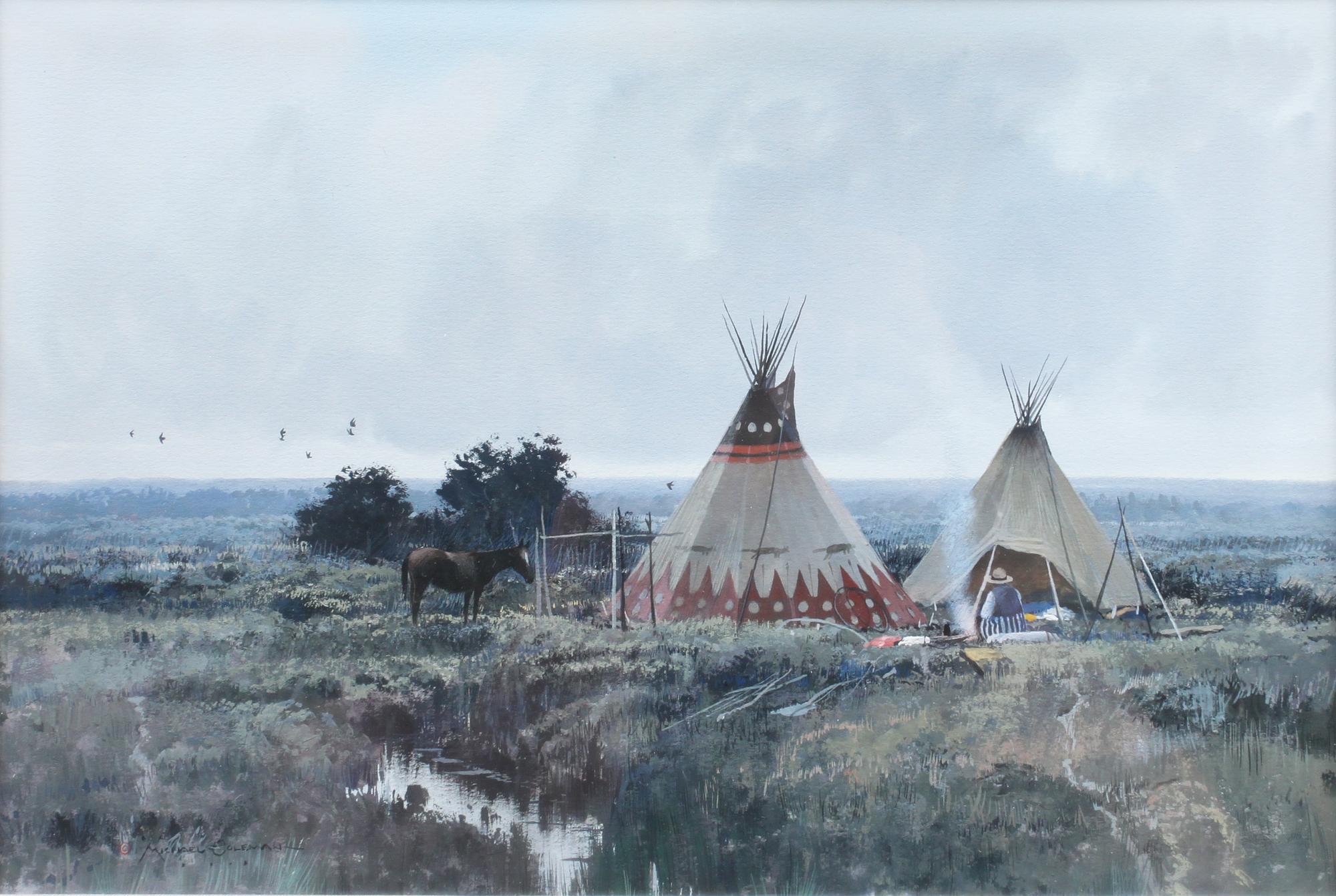 Michael Coleman 7 1/4 x 11 inches — (American, b. 1946)