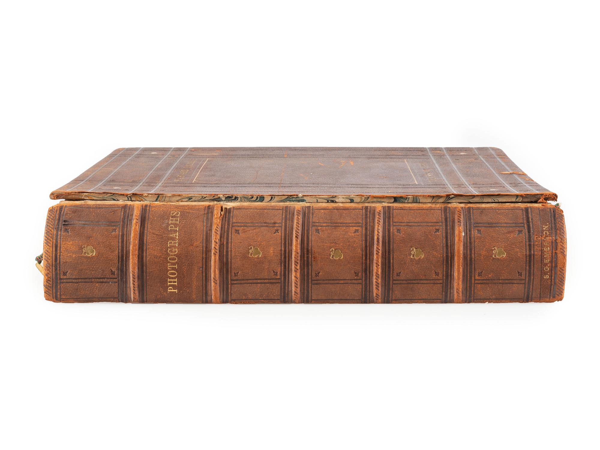 [HARVARD UNIVERSITY]. The Class of 1861 Harvard College . Cambridge, MA: Riverside, 1861. Yearbook with albumen photographs of faculty, students, and grounds.