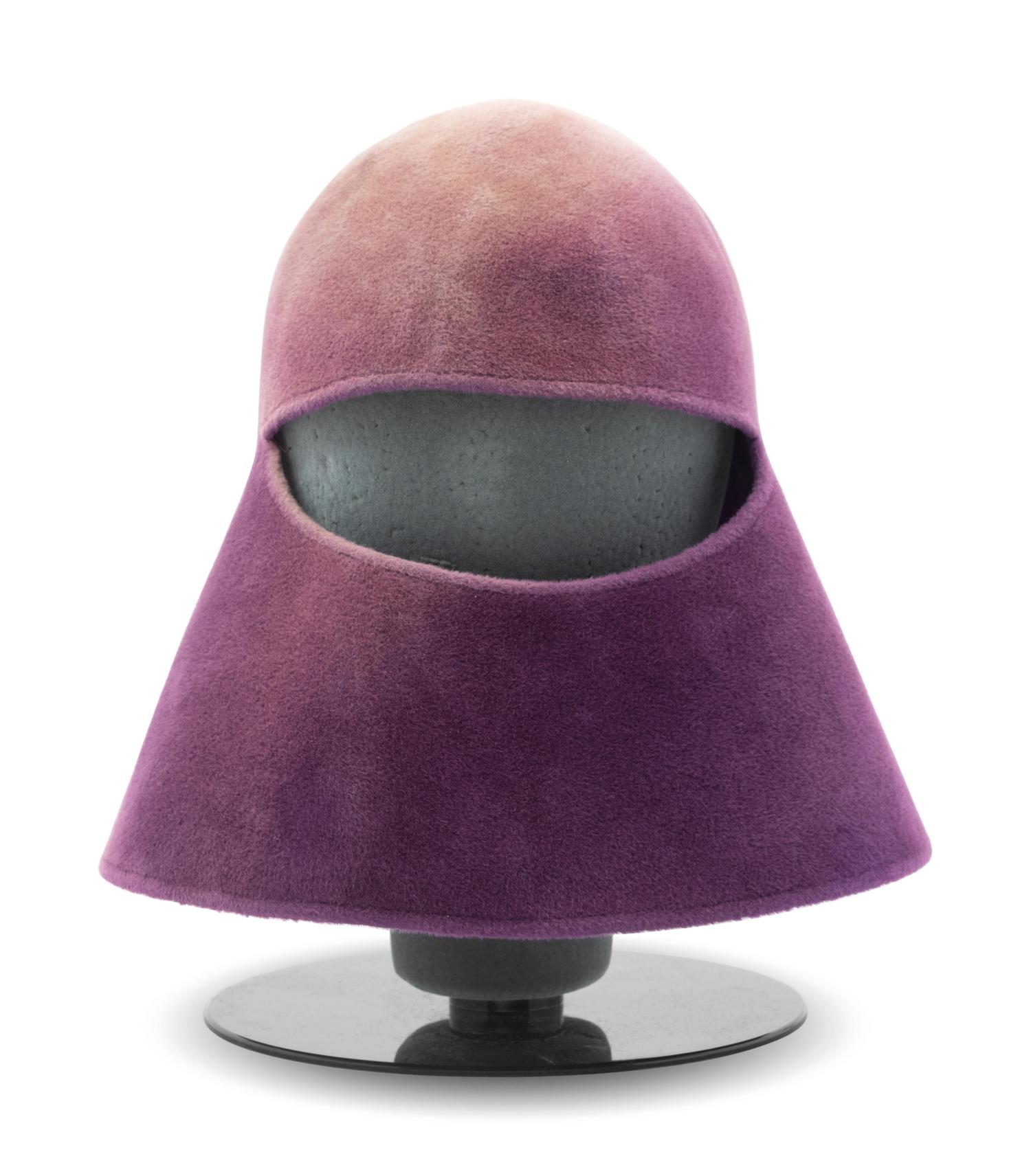 Three Pierre Cardin Felt Hats, 1960-70s