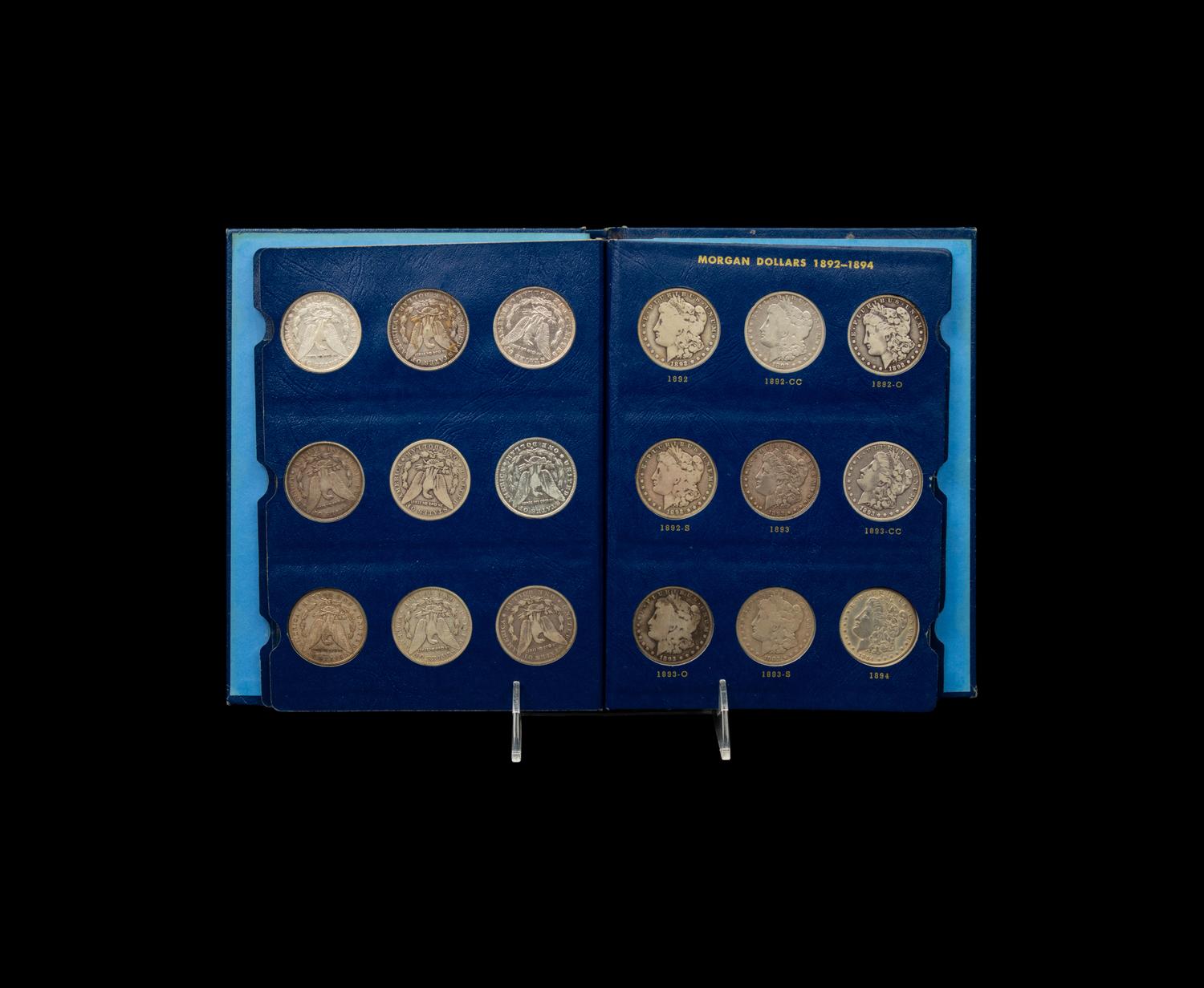 A Near-Complete Set of Ninety-Eight Morgan $1 Coins