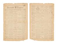 [LATE INDIAN WARS]. Humboldt Register . Winnemucca, Nevada. Vol. 2, No.161. Saturday, 15 July 1876.