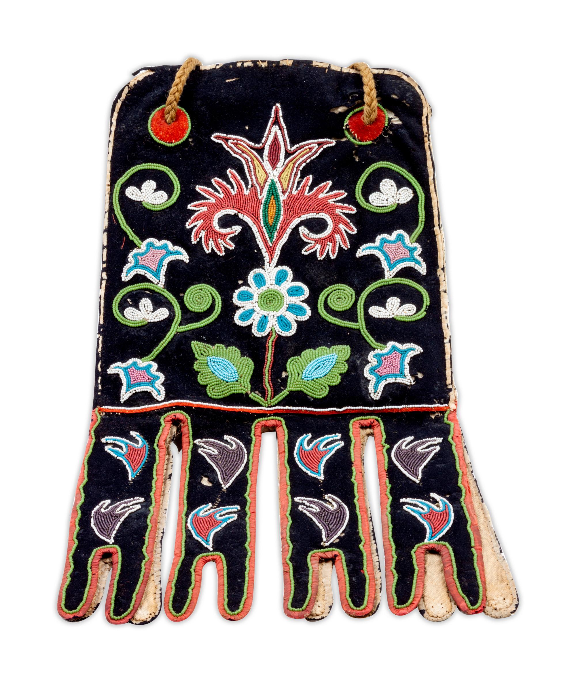 Metis Beaded Wool Octopus Bag