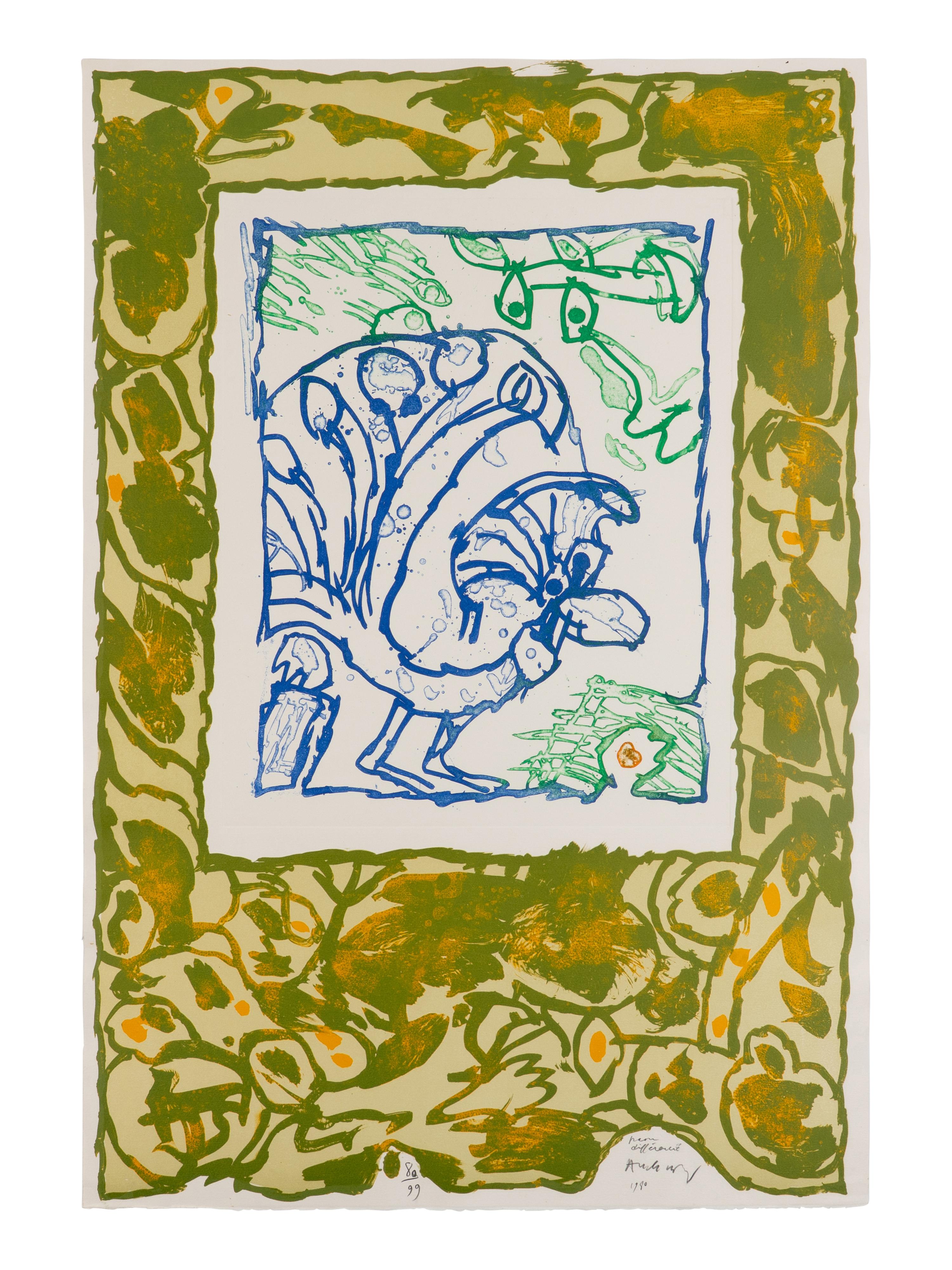 Paon différencié, 1980