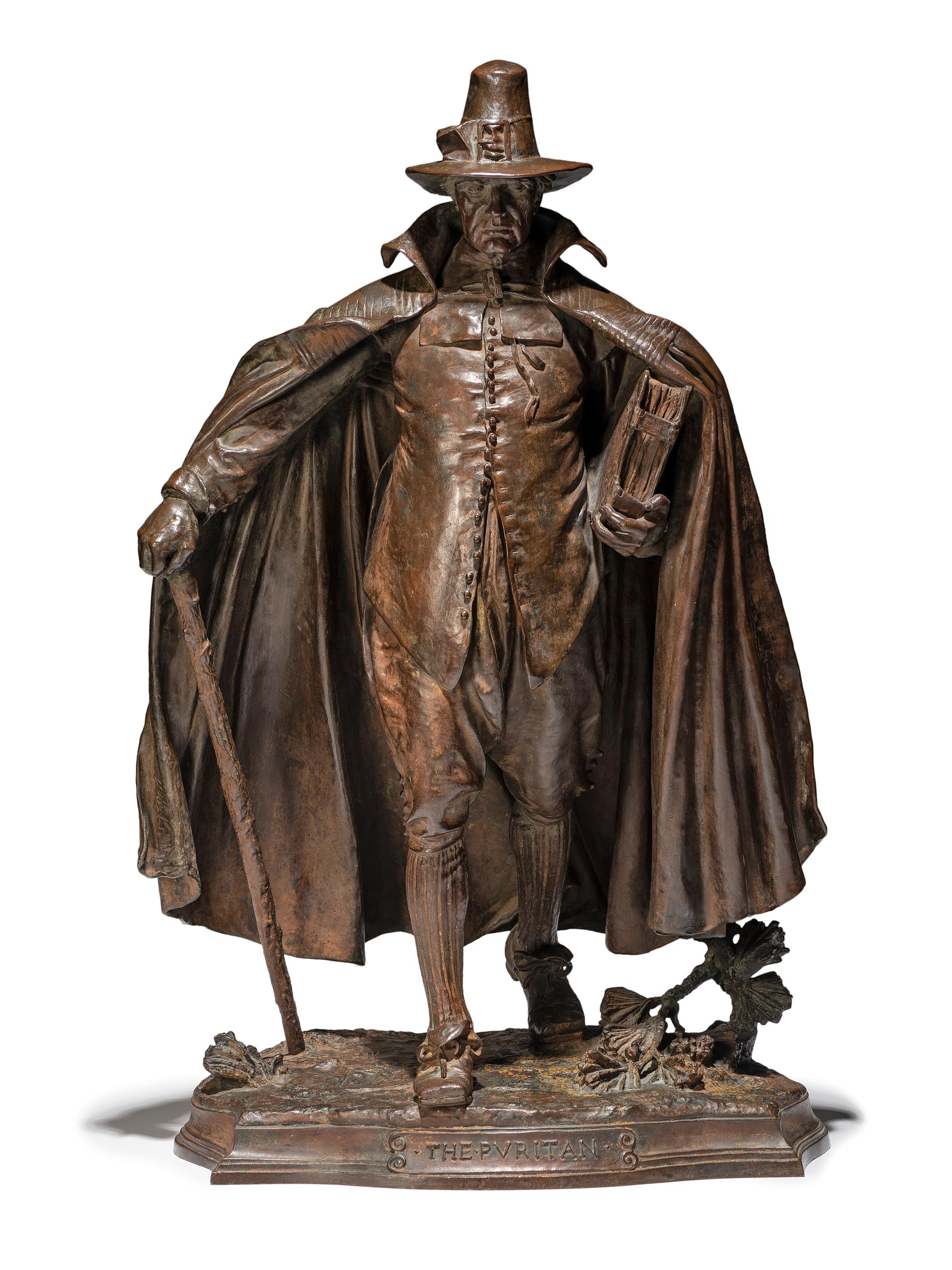 The Puritan , conceived 1886, cast after 1900