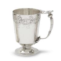 Aesthetic Movement sterling silver cup Gorham Mfg. Co., Providence, RI, circa 1870