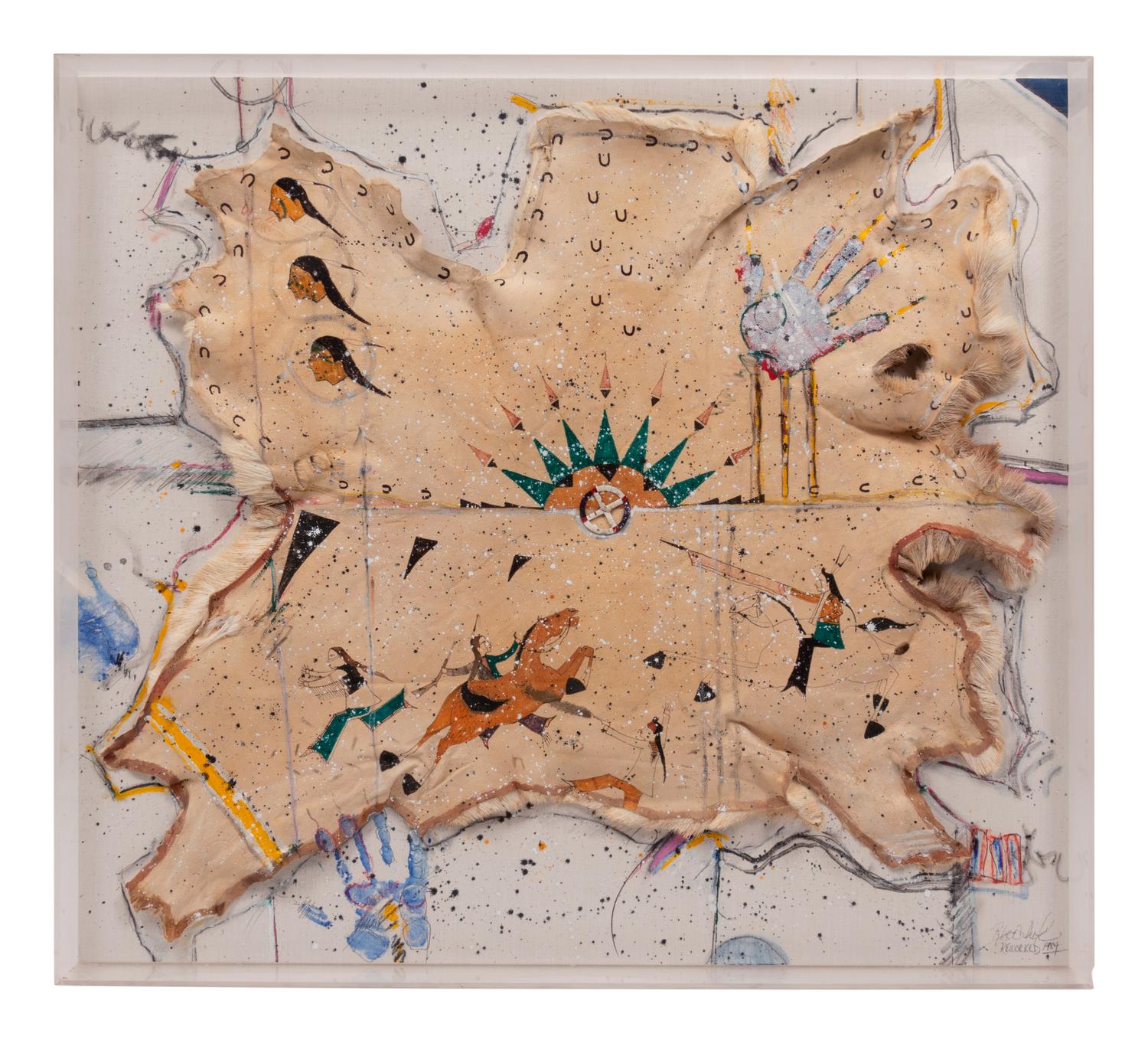 Antique Antelope Hide