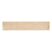 [African American]. Banneker, Benjamin (1731-1806). Clipped signature ("Benjamin Banneker") cut from a document, n.p., n.d.
