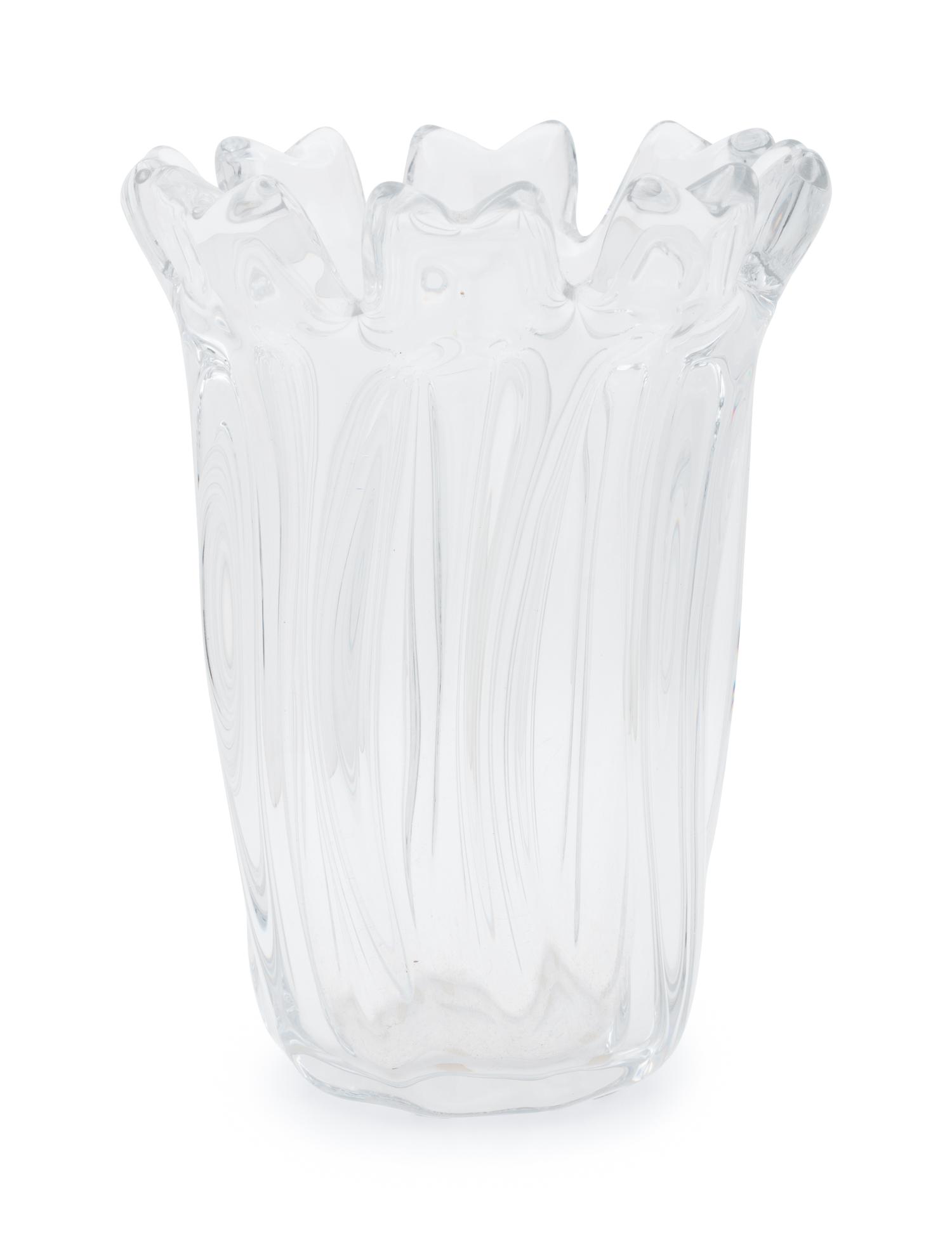 A Schneider Glass Vase