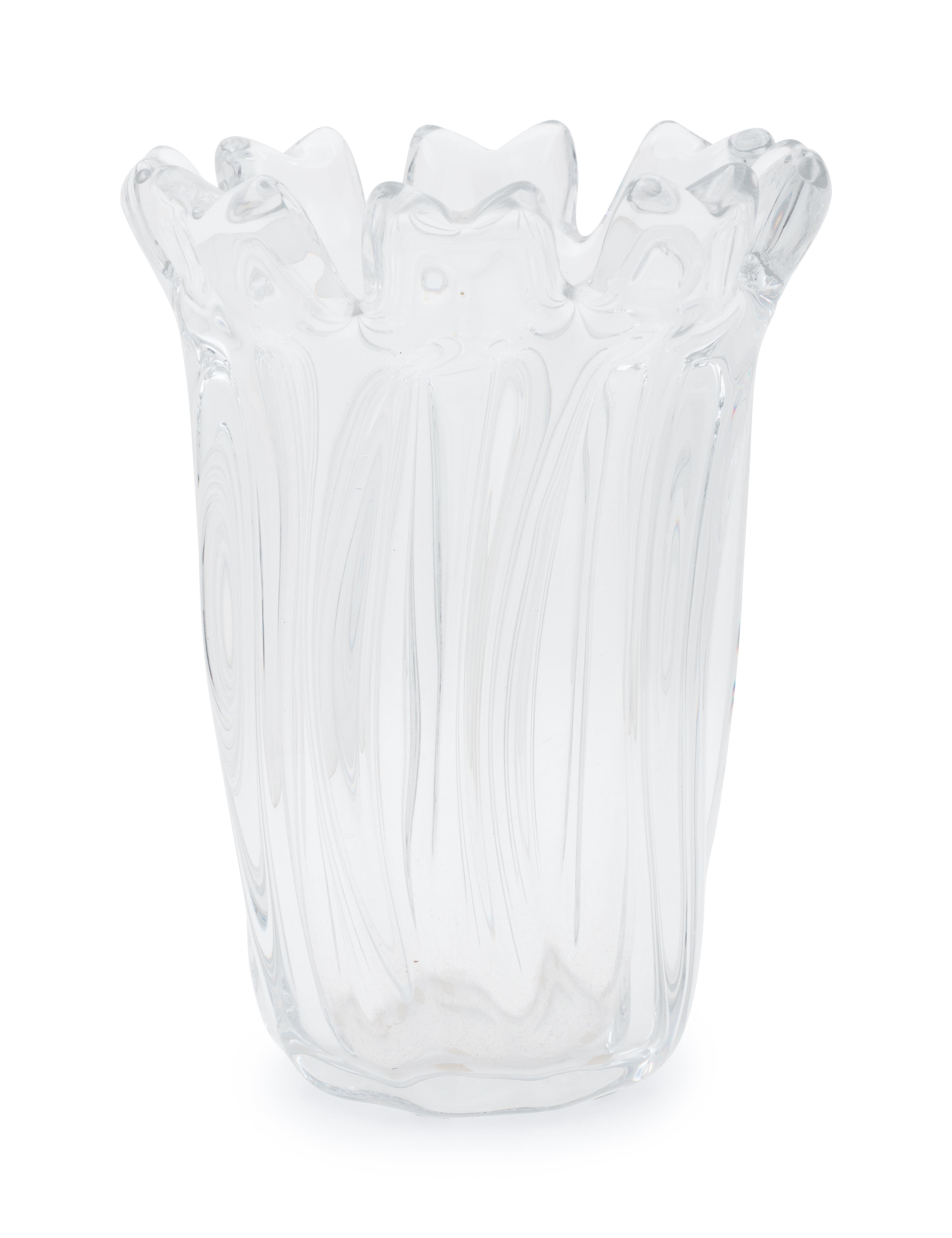 A Schneider Glass Vase