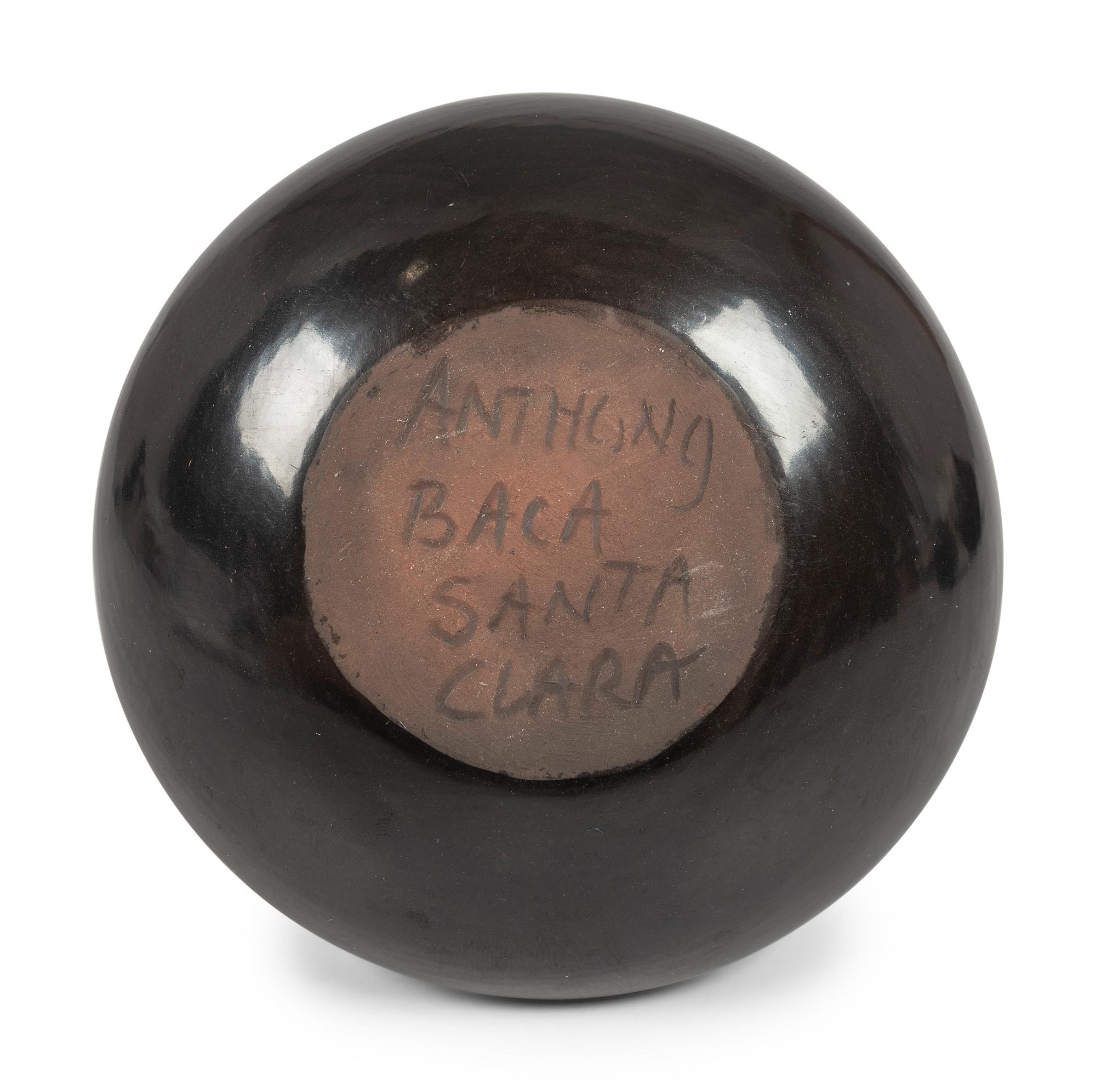 Group of Santa Clara Blackware Pottery