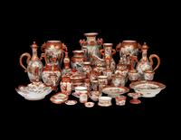 38 Japanese Kutani Wares