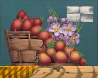 Strawberries and Flowers