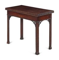 A George III Mahogany Flip-Top Table