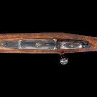 *Full Custom Stephen Heilmann Double Square Bridge Mauser 98 Rifle Engraved by R. Evans with D. Hensley Stock