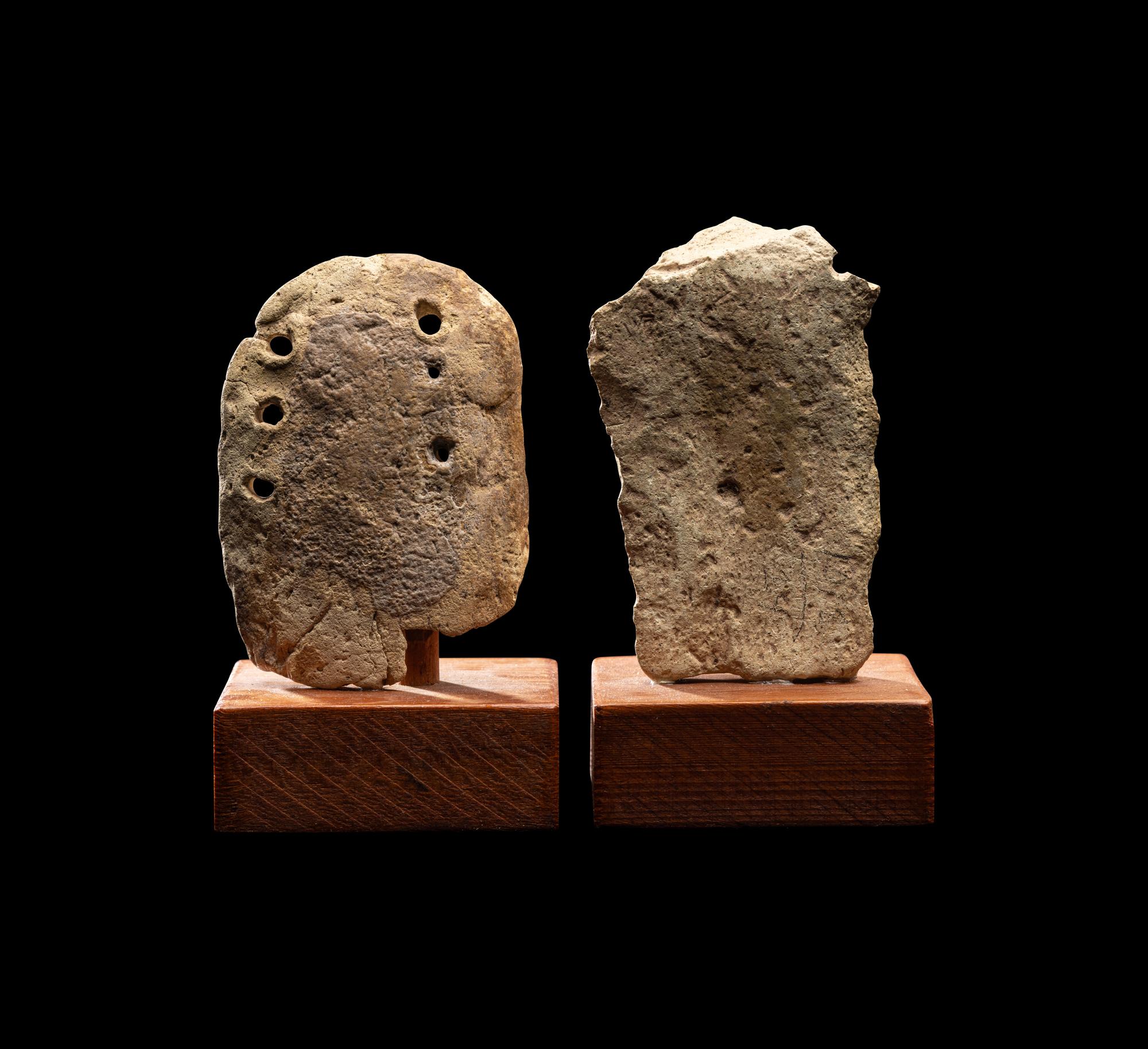 Two Near Eastern Terracotta Fragmentary Figures